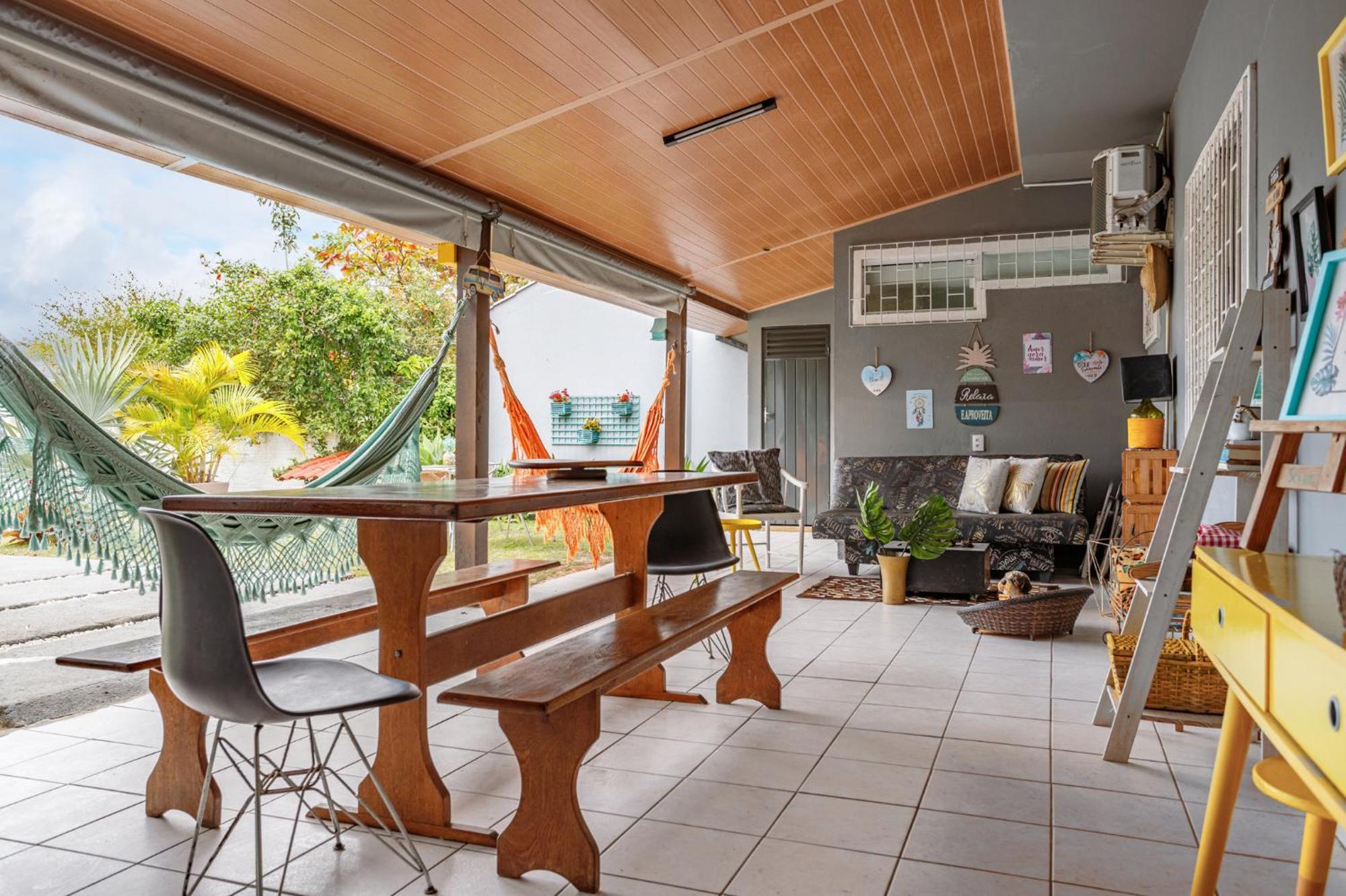Pinheira Beach House Com Jacuzzi Villa Palhoça Eksteriør bilde